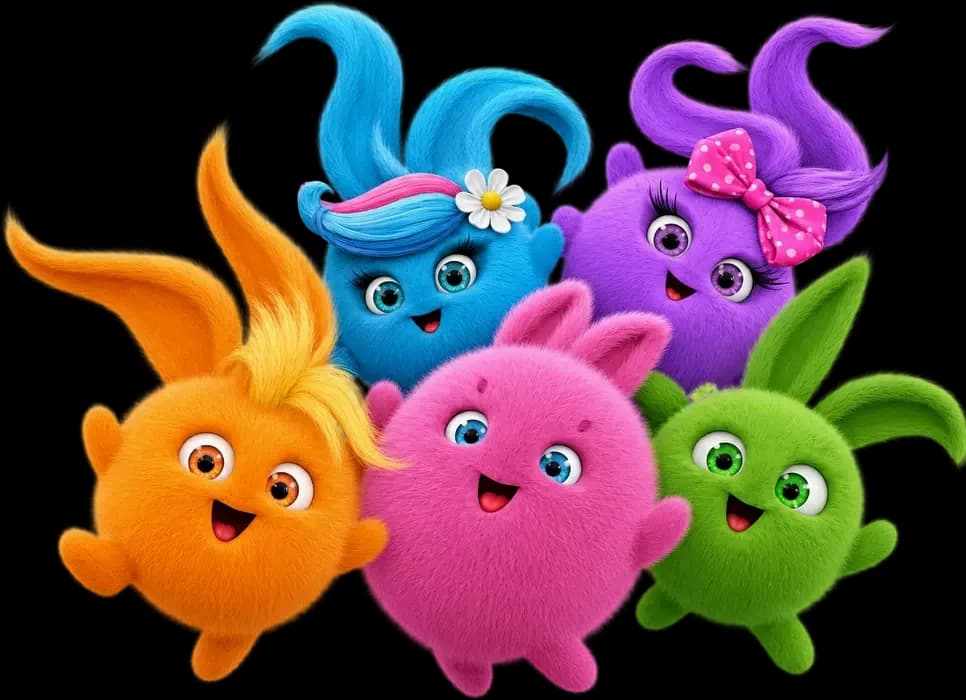 The five Sunny Bunnies